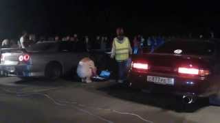 Drag Race - Toyota Mark 2 Turbo vs Nissan Skyline R34