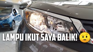 Cara activate follow me home light untuk Proton Persona/Iriz.