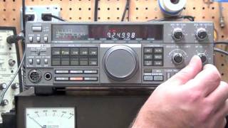 Kenwood TS-440 CPU microprocessor reset procedure HAM RADIO