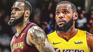 Lakers LeBron James Meets Cavs LeBron James!