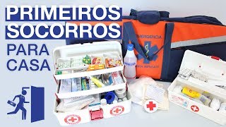Kit de Primeiros Socorros para Casa