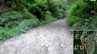 原付で甲州街道を走ってみた（その14）小仏峠東坂1