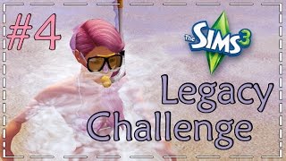 LP | The SIms 3 Legacy challenge |4| Пляж, смерть и щенок