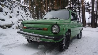 Покатушки на Заз 968 с двигателем ВАЗ