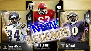Ultimate Legend Randy Moss, Ed Reed & Willie Lanier! Madden NFL 18 Pack Opening!