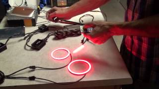Morimoto Angel Eyes (Halos) RGB with remote control