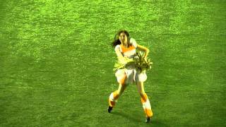 2011.10.22 巨人vs横浜　勝利後　闘魂こめて　チームヴィーナス