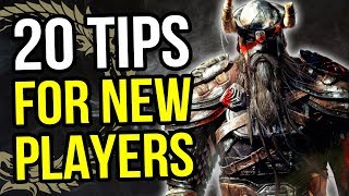 ESO Guides - 20 Tips For Total Beginners [The Elder Scrolls Online]