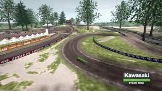 2016 Southwick Motocross Track Map