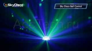 Светодиодный шар диско цветомузыка Sky Disco Crystal Ball Control AccTech.ru