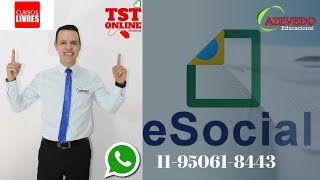 ?Curso eSocial com Certificado eSocial l Eventos de SST l Presencial e Online l Azevedo Educacional