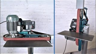 Homemade Multifunctional Adjustable  Belt Sander Grinder