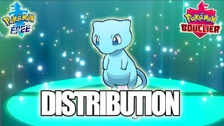DISTRIB DE MEW PAR ECHANGES POUR VOUS SUR POKEMON ÉPÉE ET BOUCLIER