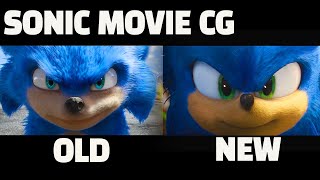 새로운 영화 소닉 공식 트레일러2 CG 비교 (vs 구소닉), SONIC : The hedgehog NEW Official Trailer2