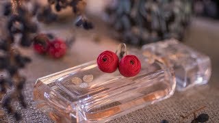 Создаем вечерние серьги // Фоамиран