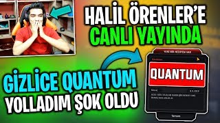 HALİL ÖRENLER'E CANLI YAYINDA GİZLİCE QUANTUM YOLLADIM ŞOK OLDU - ZULA