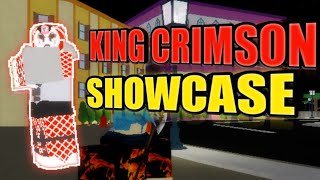 Roblox Bizzare Adventures | King Crimson Showcase