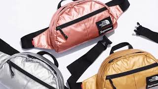 The North Face x Supreme Metallic Waist Bag DHgate (Aliexpress)