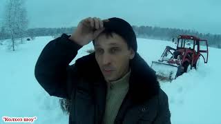 Использую минитрактор по полной???. Вывозим сено с полей.