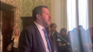 Salvini: "Sono stufo di essere calunniato, voglio andare in Tribunale"