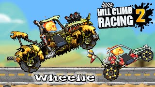 Hill Climb Racing 2 Wheelie - Грузовик или Багги Езда на заднем колесе, прохождение игры Хилл Климб