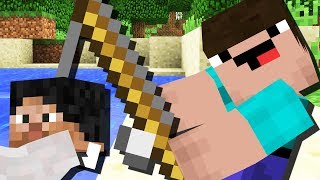 НУБ НА РЫБАЛКЕ в Minecraft
