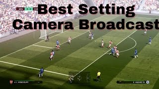 PES 2017 - Best Setting Broadcast Camera Angle with Camera Tool