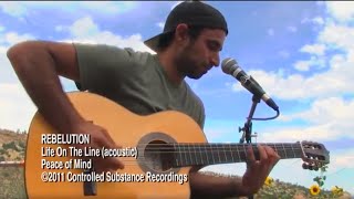 REBELUTION's Eric Rachmany - Life On The Line - acoustic MoBoogie Session