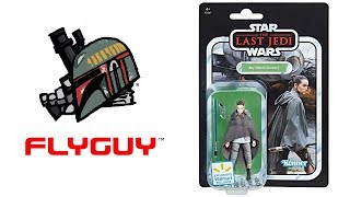 Star Wars The Vintage Collection 3.75" Rey (Island Journey) Walmart Figure Review | By @FLYGUY