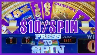 ??$10/Spin on Wheel of Fortune TRIPLE GOLD ? ✦ Slot Machine Pokies w Brian Christopher