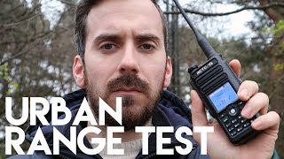 Retevis RT82 DMR Radio Review & Urban Range Test!