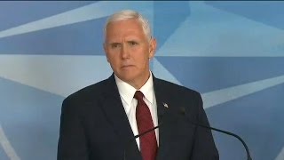 Mike Pence says U.S. supports NATO, but wants allies to pay more