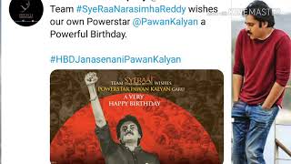 Happy Birthday to Power star pawan kalyan/Tweets of tollywood on Pk birthday