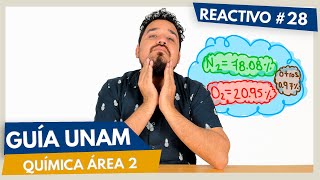 Guía UNAM Química / Área 2 / Reactivo #28 / Ciencias de la salud, Químicas y Biológicas