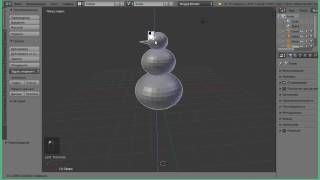 Моделируем зимнюю сцену в Blender