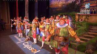 Comparsa. El Rey Burlón SEMIFINALES | Actuación Completa | Carnaval de Cádiz 2013