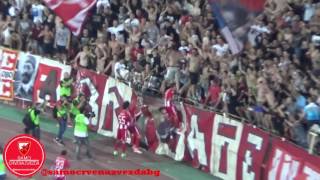 fk Crvena zvezda - fk Irtiš 2:0 , Delije na visini zadatka
