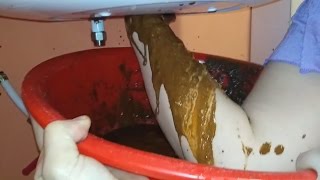 НЕ ДЛЯ СЛАБОНЕРВНЫХ! Чистка бойлера после двух лет его работы
