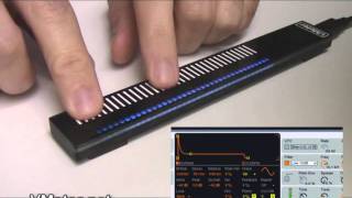 Ableton Live Operator Mapping VMeter Pressure, Position