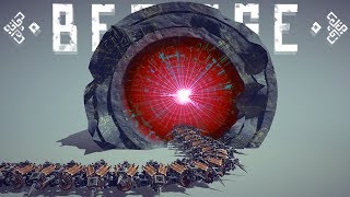 Besiege - The Death Tunnel & A Huge Final Boss! - Besiege Best Creations