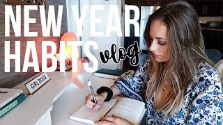 New Year Habits Vlog | 5 HABITS & HOW I STICK TO THEM ft. lululemon