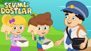 Bak Postacı Geliyor şarkısı ve fazlası Sevimli Dostlar ile Çizgi Film Çocuk Şarkıları 2017