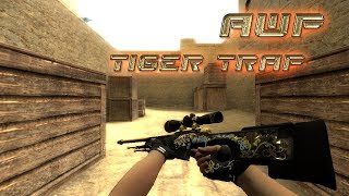 AWP  Tiger Trap Counter-Strike: Source (серверные модели оружия)