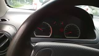 Шевроле Авео! После чистки дроссельной заслонки!