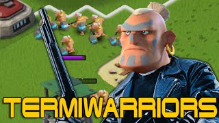 Boom Beach -TermiWarriors bringing down da House (iOS Gameplay)