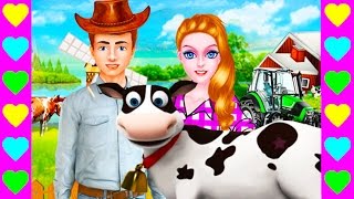 Мультик про отдых и работу на ферме. Детская игра про ферму. Интересные детские мультфильмы.