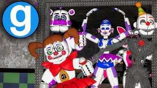SISTER LOCATION PILL PACK IN GMOD | PART 2 - (Gmod FNAF Sandbox Funny Moments)(Garry's Mod)