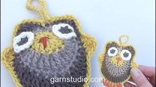 How to crochet an owl