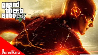 빛보다 빠른 히어로 !! GTA5 플래쉬모드 - GTA5 Mod : Flash mod [Download] - 정키라
