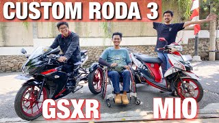 MOTOR MATIC CUSTOM TEMAN DISABILITAS - #421